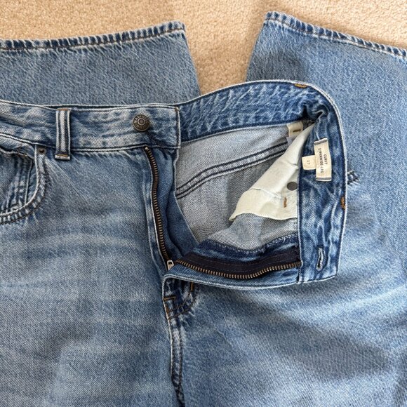 Madewell Curvy Superwide-Leg Jeans in Billings Wash: Airy Denim Edition (27) - Picture 9 of 12